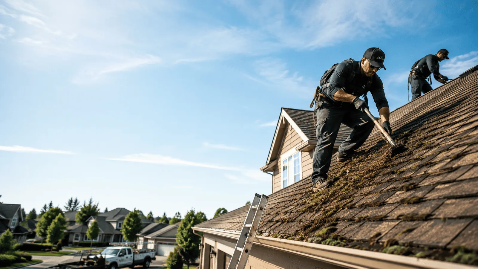 Roof Moss Removal in Cochrane, WI near me